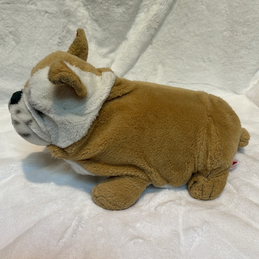 Vintage 1988 Dakin Tough Guy English Bulldog Plush Stuffed Animal - Picture 5 of 12